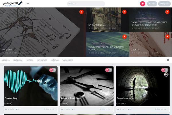 Site using Youzer plugin