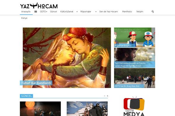 Newspaper theme site design template sample