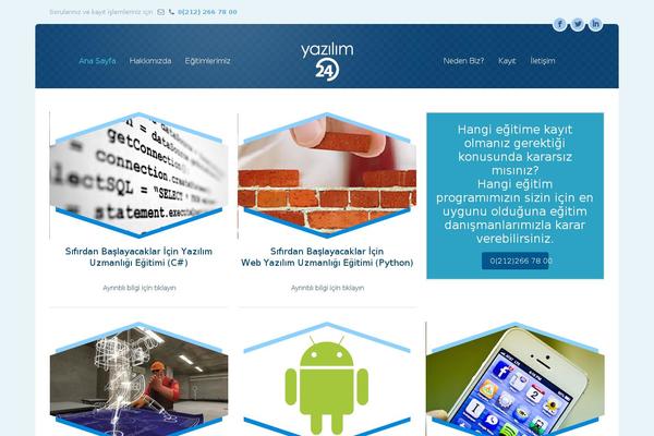yazilim24.com site used Educatito