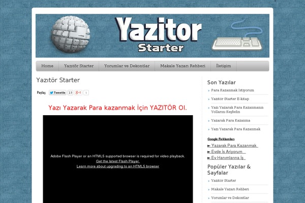Site using InstaBuilder plugin