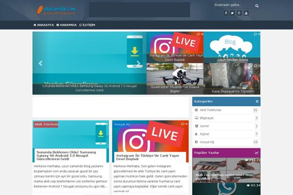 Geoit theme site design template sample