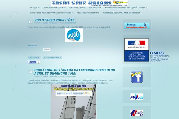 Radiance theme site design template sample
