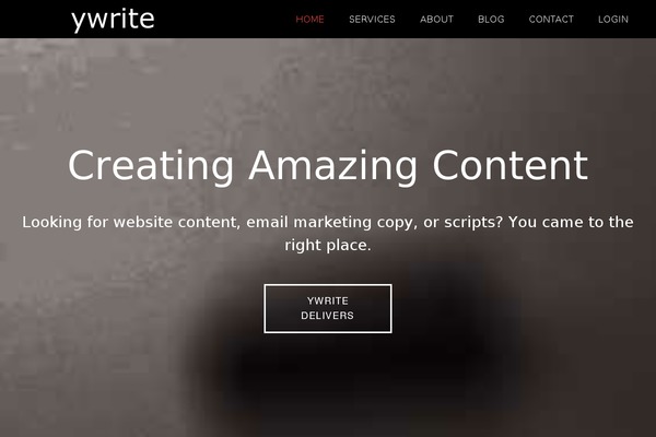 Parallax Pro theme site design template sample
