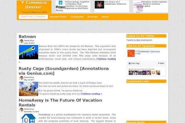 Mon Cahier theme site design template sample