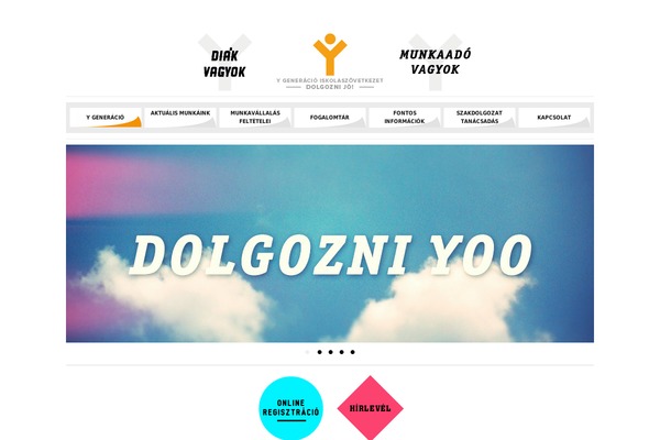 Jobify theme site design template sample