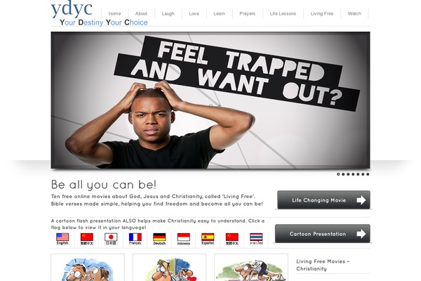 Cleancut theme site design template sample