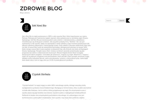 Adelle theme site design template sample