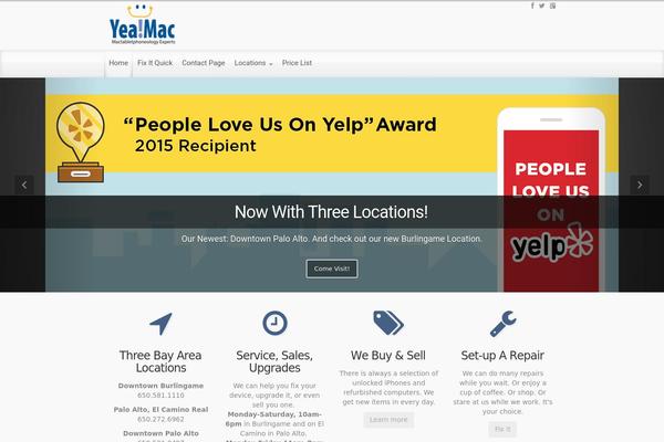 Evolve Plus theme site design template sample