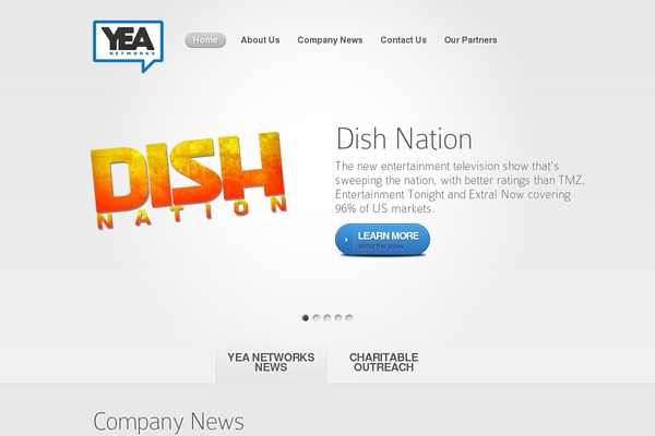 Nova theme site design template sample