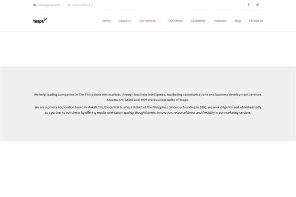 Maskitto Light theme site design template sample