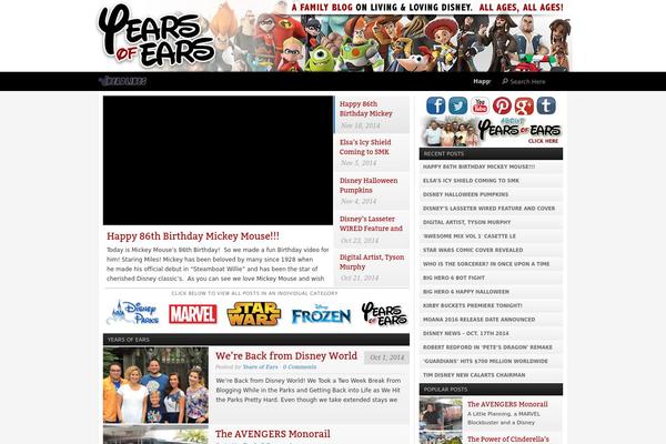 Site using Extensive Recent Posts Widget plugin