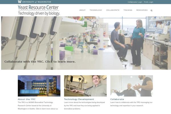 Site using Team-showcase plugin