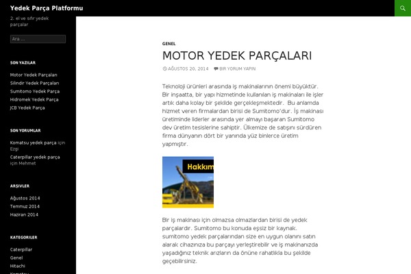 Twenty Thirteen theme site design template sample