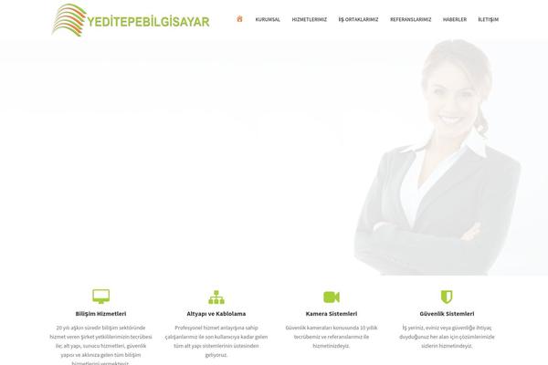 Rebel theme site design template sample