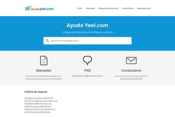 Support Desk theme site design template sample