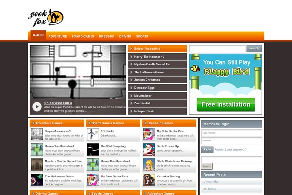yeekfox.com site used Startwpa