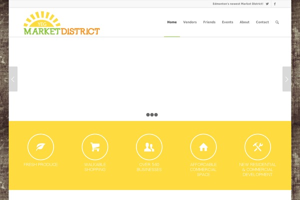 Enfold theme site design template sample