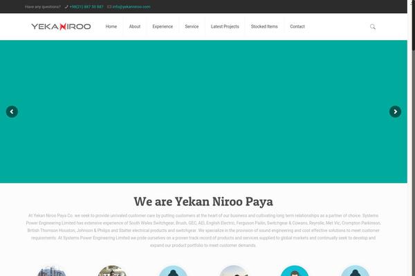 yekanniroo.com site used BeTheme