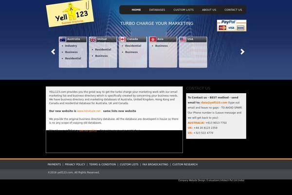 Site using Ev-custom plugin