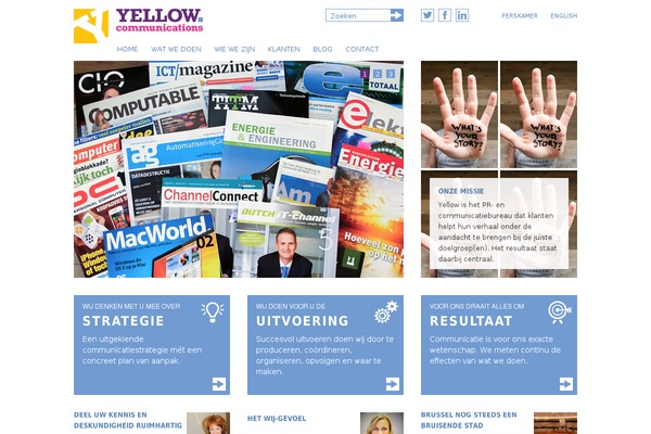 Yellow theme site design template sample