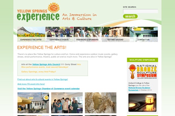 yellow-springs-experience.org site used Theme997