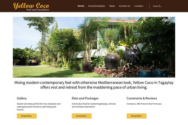 Glass theme site design template sample