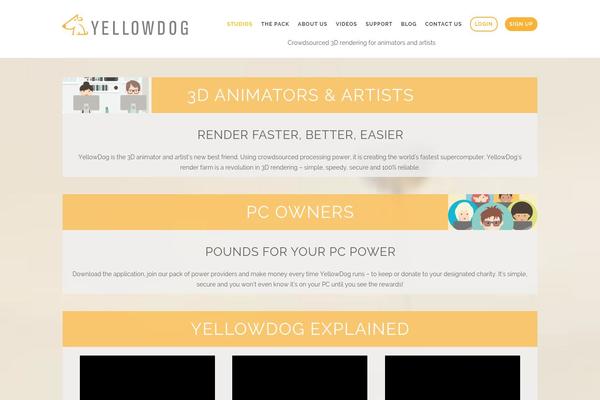 Aperio theme site design template sample