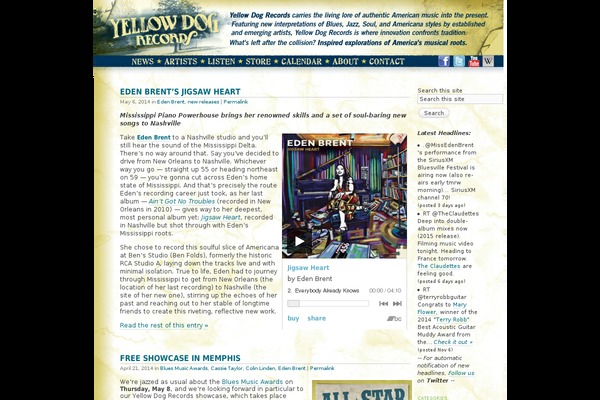 Tarski theme site design template sample