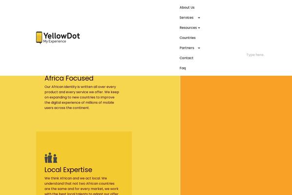 Ams theme site design template sample