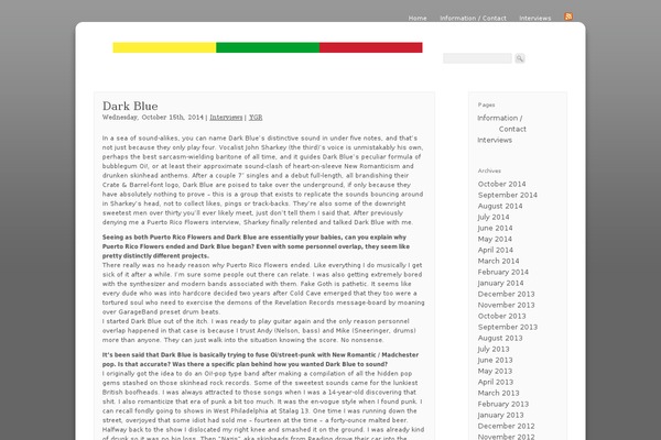 Corporate theme site design template sample