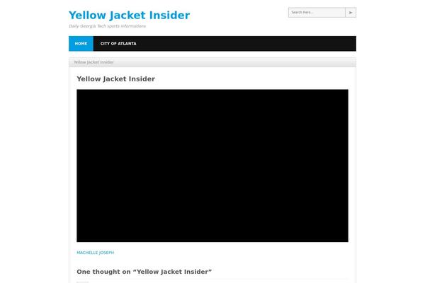 Yume theme site design template sample
