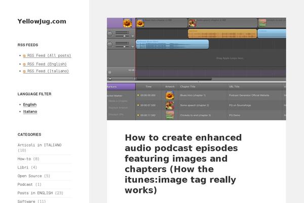 Basic2Col theme site design template sample