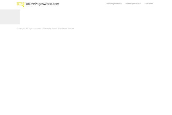 yellowpagesworld.com site used Superb-landingpage