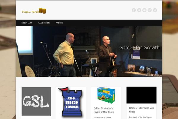 Pinboard theme site design template sample