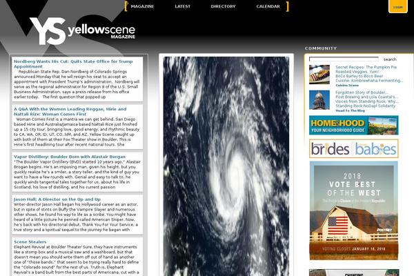 yellowscene.com site used Heydude-child