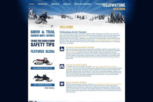yellowstonearcticyamaha.com site used Yellowstone