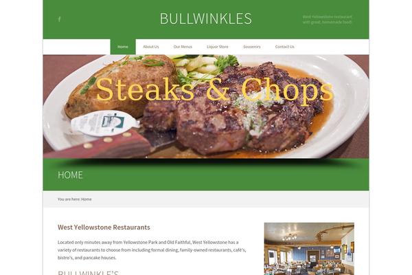Gourmet theme site design template sample