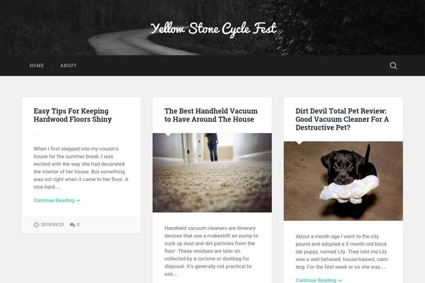 Baskerville theme site design template sample