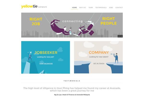 Slate theme site design template sample