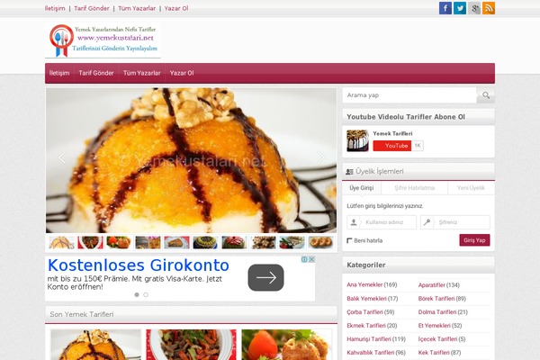 Napoli theme site design template sample