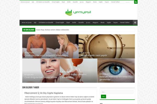 Sahifatema theme site design template sample