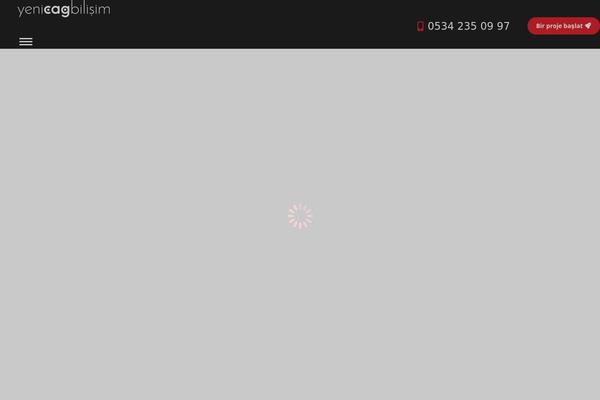 The7 theme site design template sample