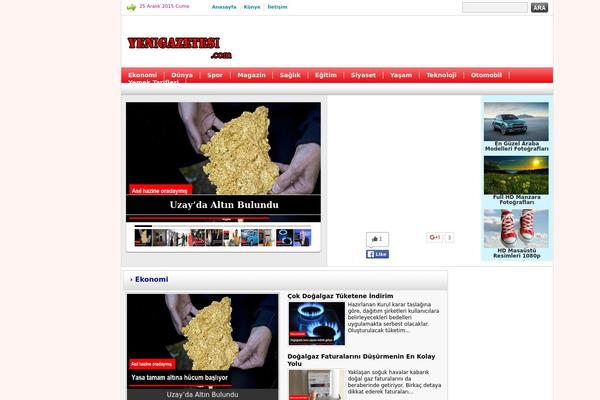 yenigazetesi.com site used Haberr