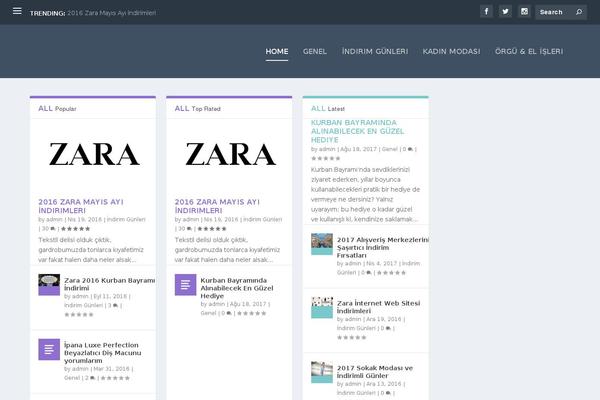 Twenty Seventeen theme site design template sample
