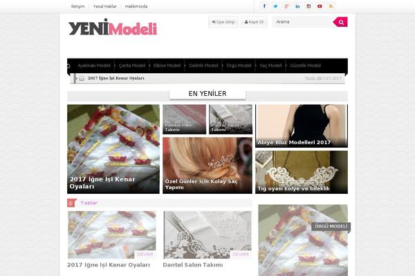 EsenPortal theme site design template sample