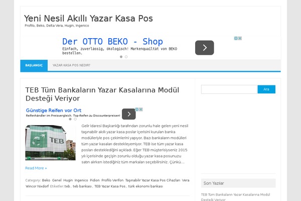 yeninesilyazarkasa.biz site used Iconic One