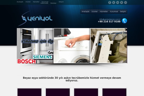 Options theme site design template sample