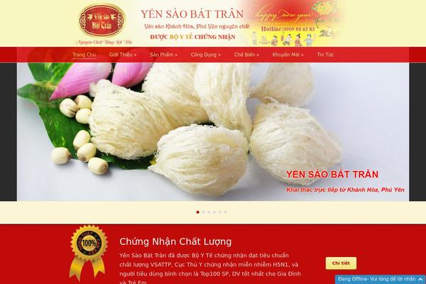 yensaobattran.com site used Delicieux_v1-05