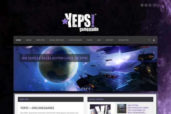 Oblivion theme site design template sample