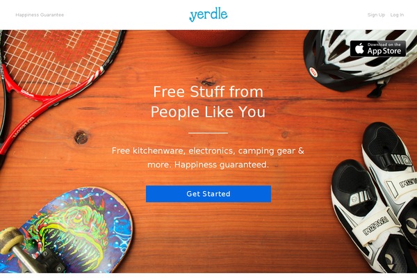 yerdle.com site used Trove